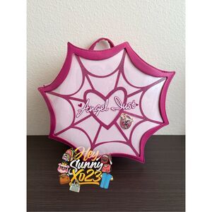 Amazon | Bags | Hazbin Hotel Angel Dust Spiderweb Pin  display picture 2
